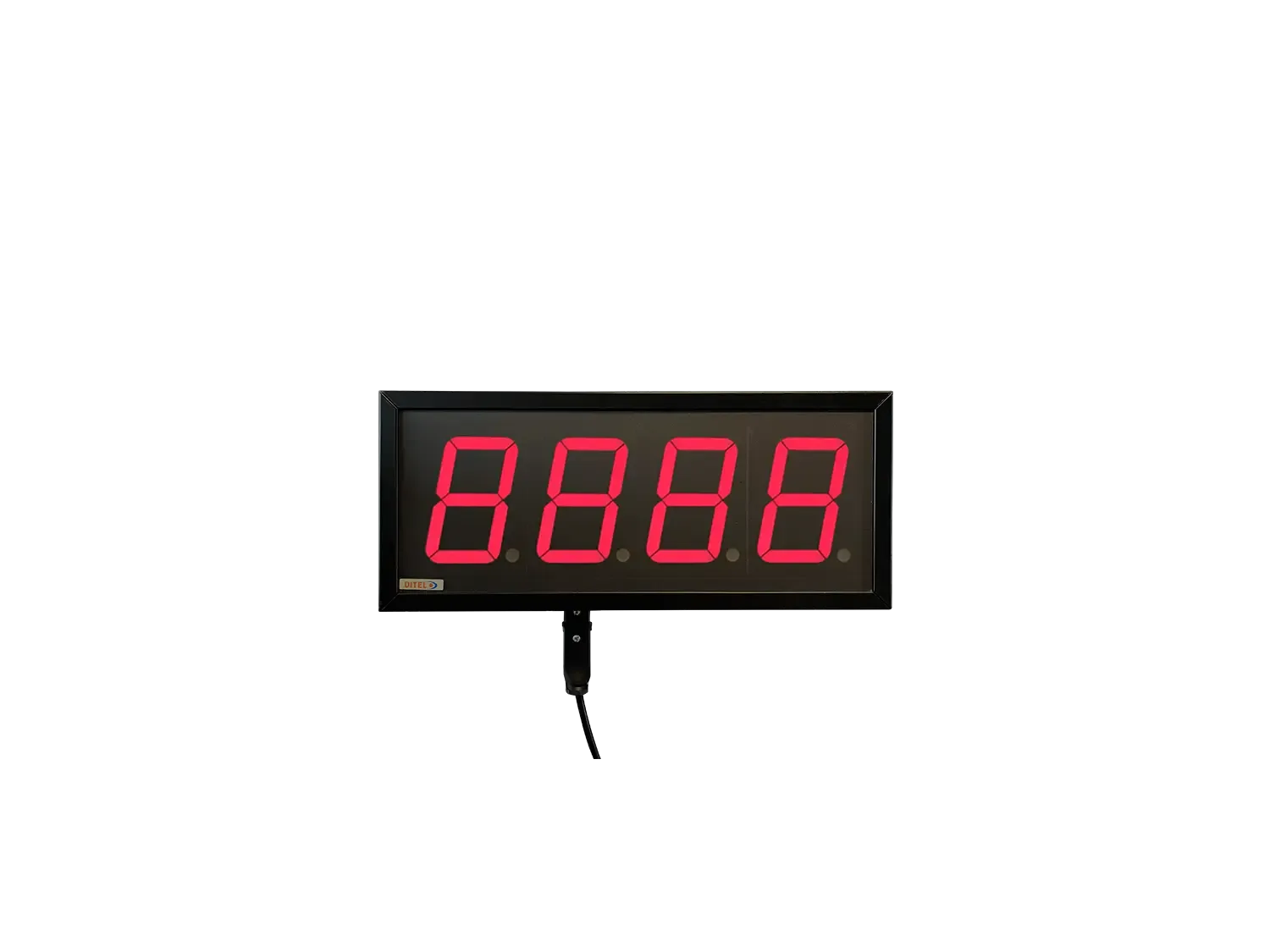 Visualizador Numerico 100mm, 4 digitos, Serie, Ethernet, Wifi +2R